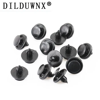 

DILDUWNX Toyota BYD 100pcs black plastic car fastener car car bumper clamp retainer rivet car door panel fender bushing