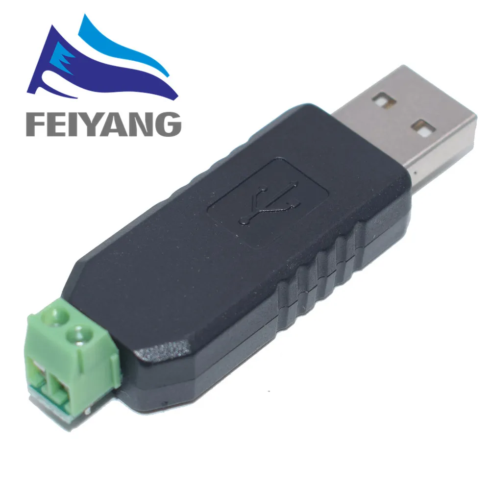 

1Pcs USB to RS485 485 Converter Adapter Compitable USB 2.0 USB 1.1 Support Win7 XP Vista Linux Max 1200M Communication Distance