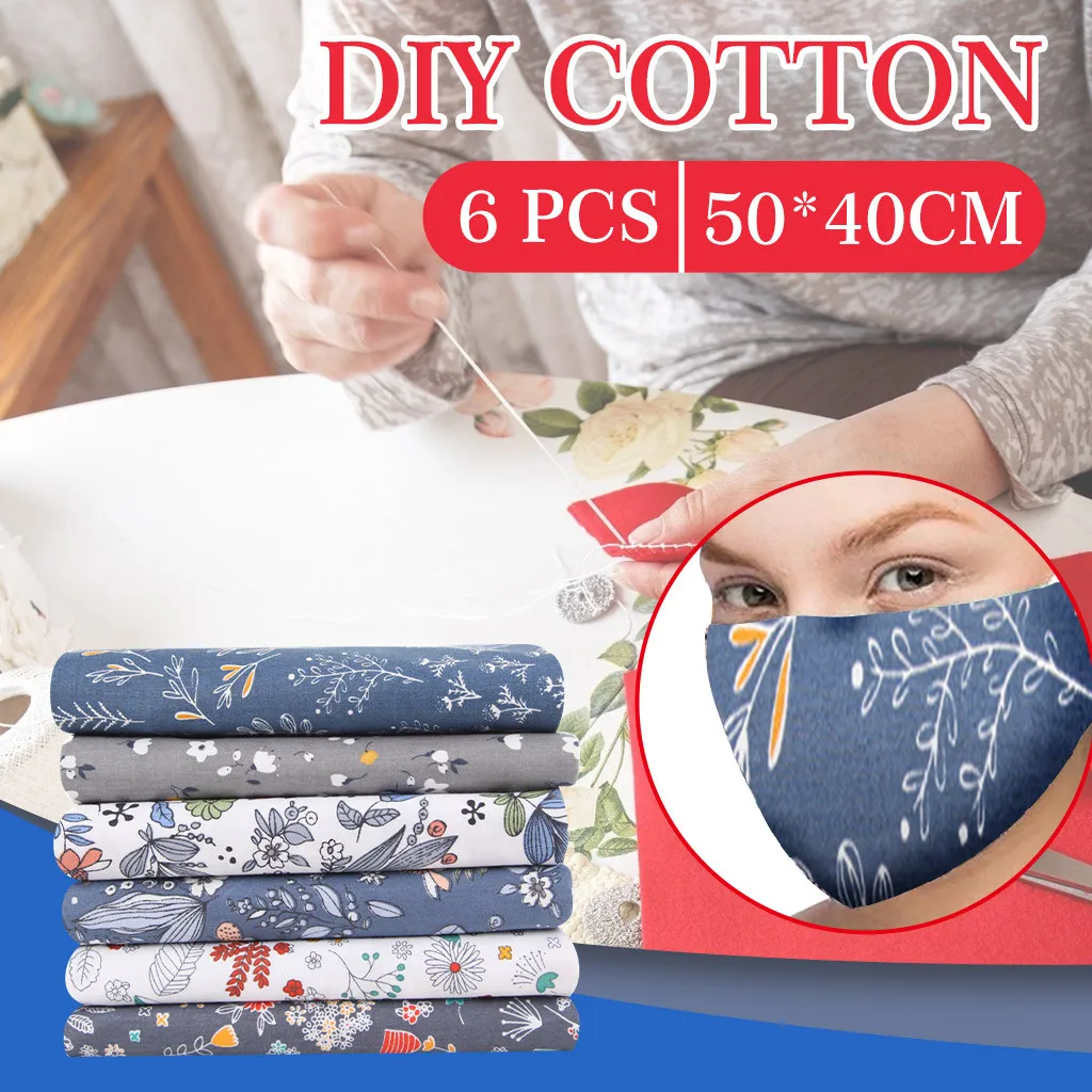 Facemask хлопок DIY ручная работа детский Печатный маленький цветочный красный