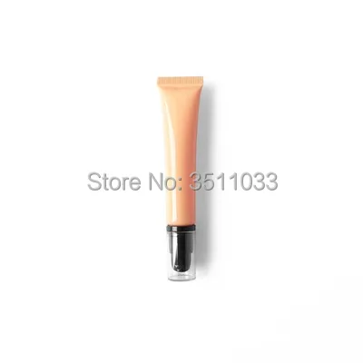 Orange 20g 10 г 15 г 20 г белый пустой элегантный косметический кремовый многоразовый оранжевый PE пластиковый шланг Мягкая трубка с безвоздушным насосом черный прозрачный - Цвет: Orange 20g