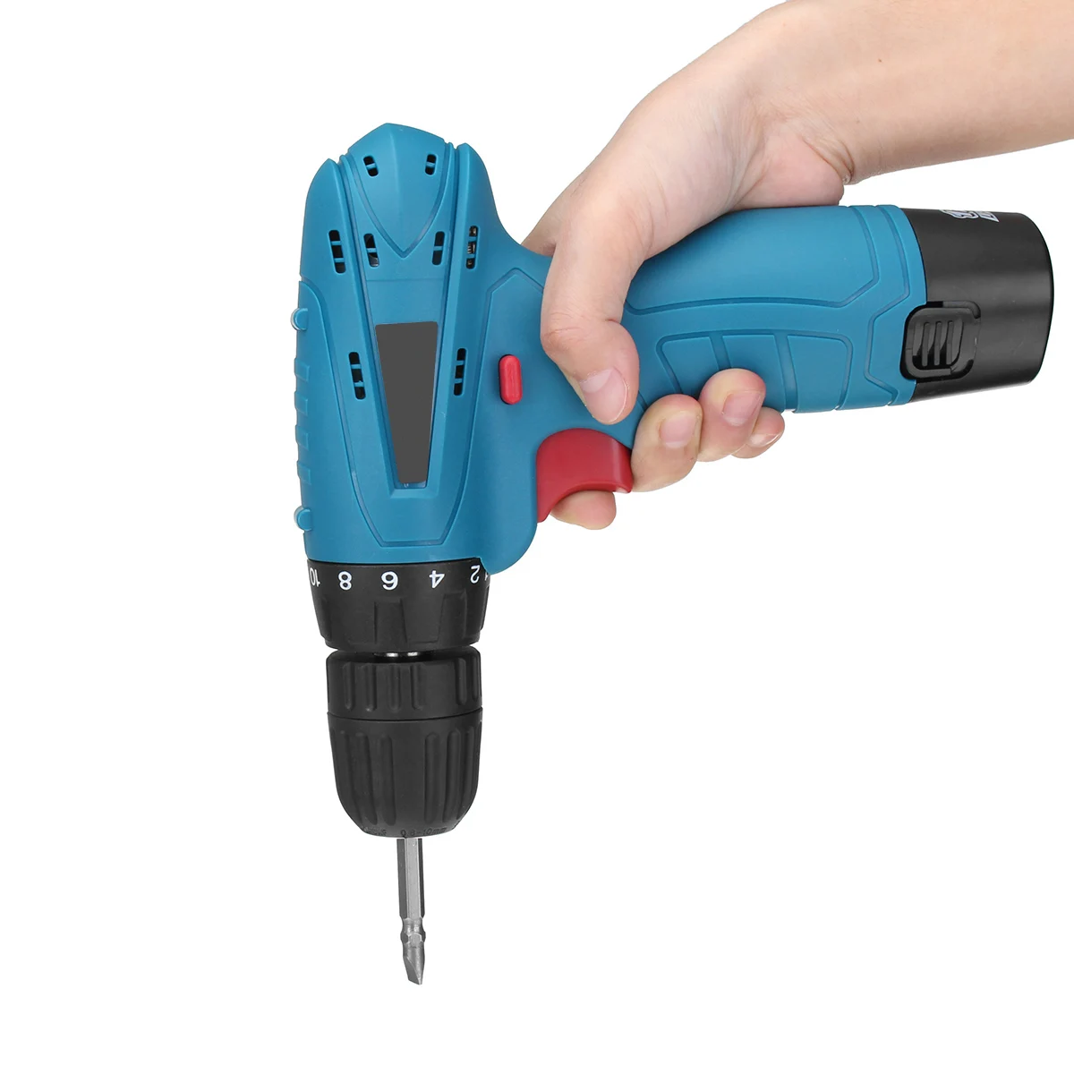 Drillpro 12V Wireless Cordless Electric Drill Wrench Power Tools Lithium-ion Rechargeable Electrodrill Electric Screw Driver
