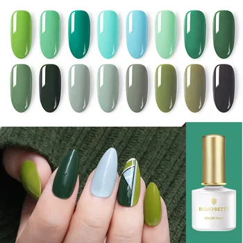 

BORN PRETTY 6ml Nail Color Color Semi Permanent UV LED Gel Polish Soak Off Enamel Nail Gel Varnish DIY Design