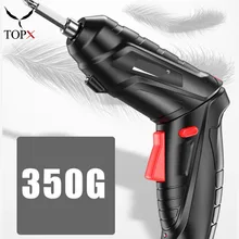 

3.6V Electric Screwdriver Set Cordless Electric Drill Screwdriver Set Maximum Screw Diameter ABS Material Portable Repair Tool