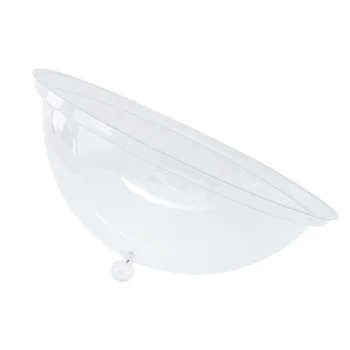 

1Pc Acrylic Round Food Cover Durable Food Tent Food Insulation Dustproof Lid for Home Bread Dessert Dish Transparent (8-inch 21c