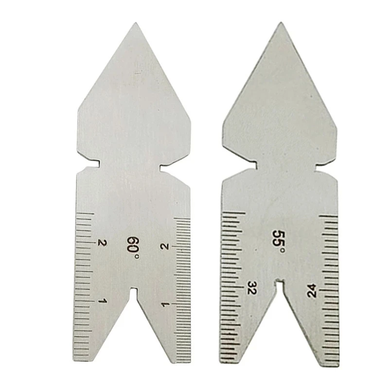 ThreadTurningToolGauge5560CenterGaugeAngleDegreesTemplate