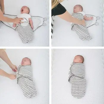 

Baby Swaddle Cotton Infant Blanket Swaddling Wrap Towel Blanket Sleeping Bag