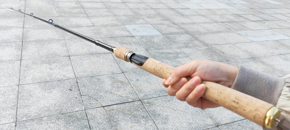 Промо-акция! 1,8 м 2,1 М 2,4 М 2,7 м спиннинговая Удочка м мощная жесткая телескопическая удочка из углеродного волокна с деревянной ручкой