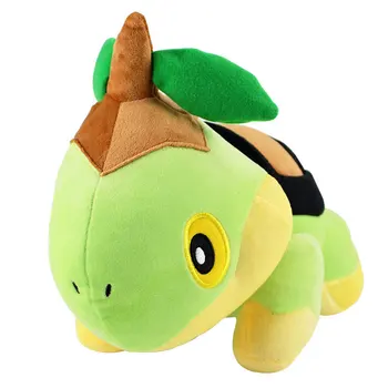 

30cm Quadruped Turtwig Plush Doll Figure Soft Grass Seedling Turtle Torterra Evolution Torterra Animal Stuffed Toys