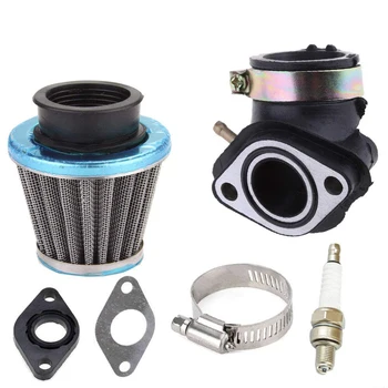 

Hot Carburetor Fit for GY6 50CC 49CC 4 Stroke Scooter Taotao Engine 18mm Carb Intake Manifold Air Filter Car Accessories
