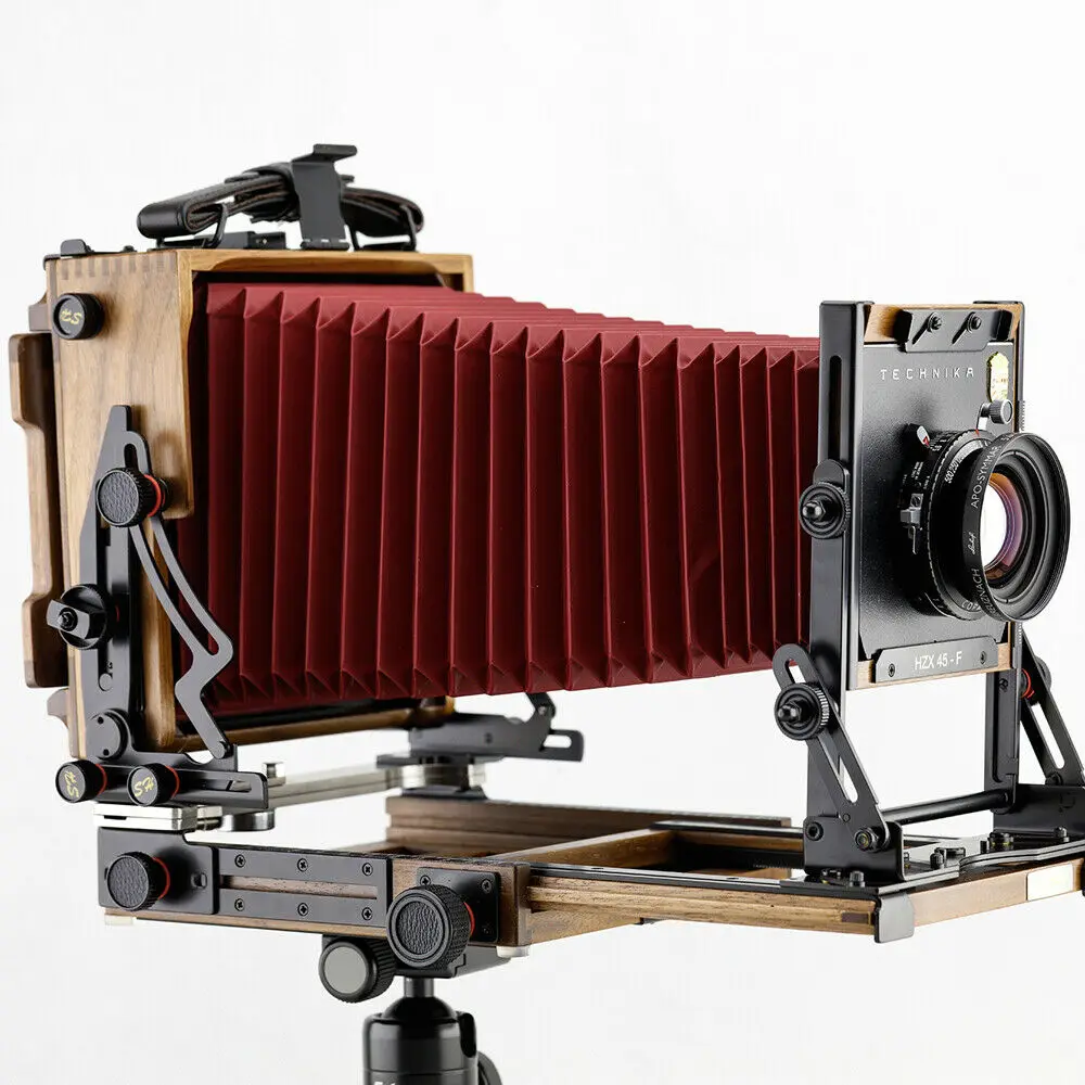 Shen Hao SH HZX 45-F ореховое дерево 4x5 поле Складная широкоформатная пленочная камера
