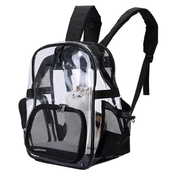 

Portable Breathable Dog Cat Carrier Head Out Backpack Puppy Pet Front Bag With Padded Shoulder For Hiking Outdoor Travel New