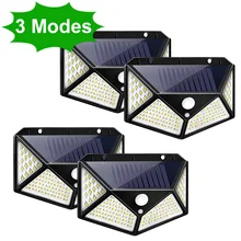 Solar Led Light Outdoor Solar Light PIR Motion Sensor Wall Light Waterproof Solar Powered Sunlight for Garden Decoration Outdoor