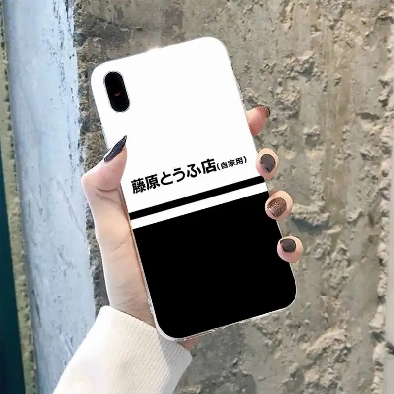 TOPLBPCS Hot Japan Initial D Аниме роскошный чехол для телефона iPhone 8 7 6 6S Plus X 5S SE 2020 XR 11 pro XS