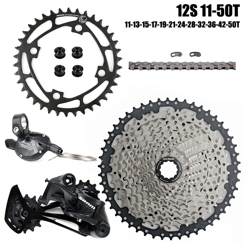 SRAM SX EAGLE 1x12 скоростные Переключатели скоростей MTB групсет ZRACE 11 50T кассета с 34T 38T