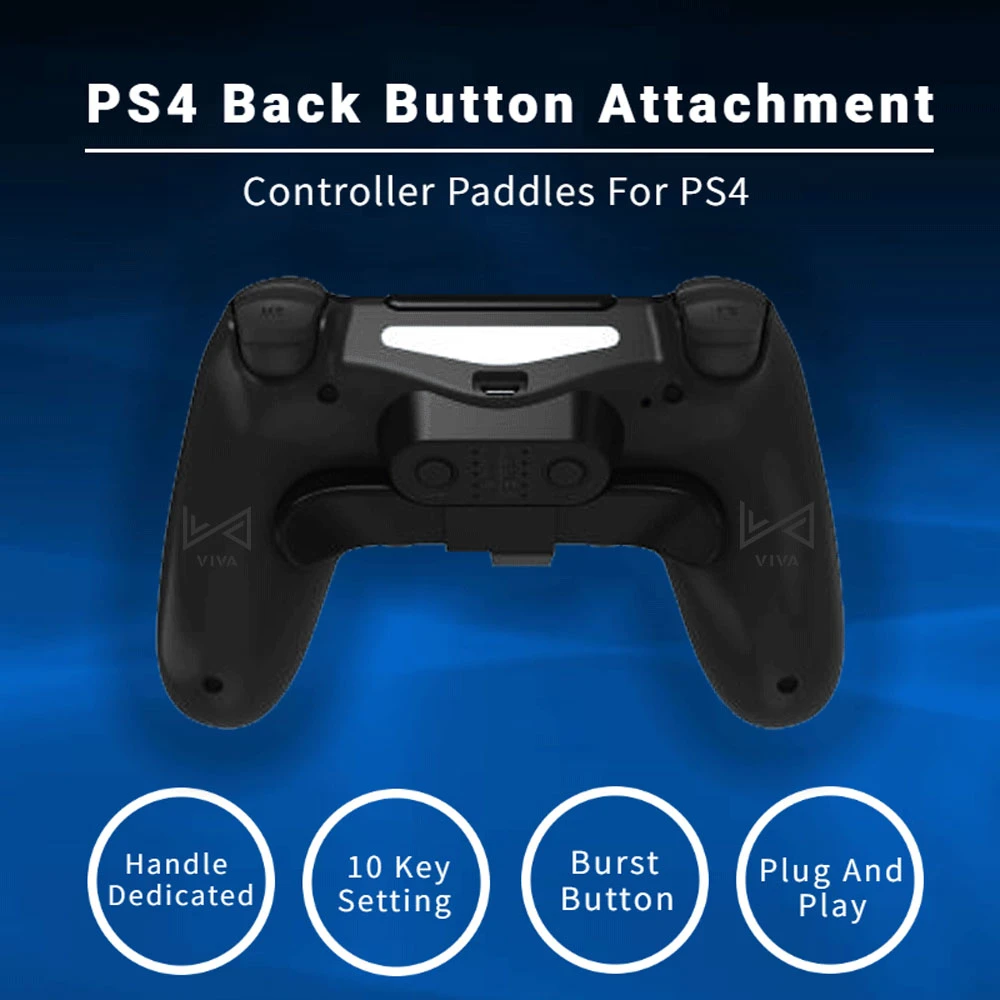 Replacement Paddles For Dualshock4 Joysticks Back Button Attachment For Ps4 Controller Rear Extension Keys Replacement Parts Accessories Aliexpress Replacement Paddles For Dualshock4 Joysticks Back Button Attachment For Ps4 Controller Rear Extension Keys Replacement Parts Accessories Aliexpress
