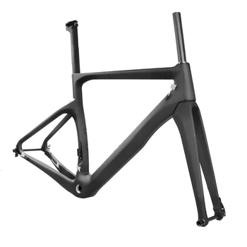 

ROAD BICYCLE carbon fiber road bike frame fork clamp seatpost Carbon Road bicycle Frame disc thru axle road frame