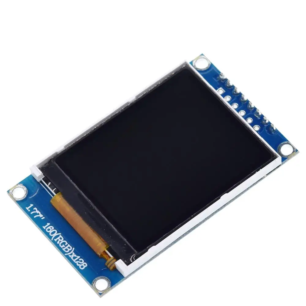 TZT 1,77 дюймов TFT lcd экран 128*160 1,77 TFTSPI TFT цветной экран модуль последовательного порта