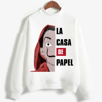 Money Heist The House Of Papel/Женская толстовка с капюшоном, забавная серийная Толстовка с принтом, женская одежда, толстовки с капюшоном - Цвет: Зеленый