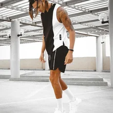 Европа и Америка стиль Фитнес Быстросохнущий жилет Hurdler сервис мужской жилет фитнес без рукавов Футболка