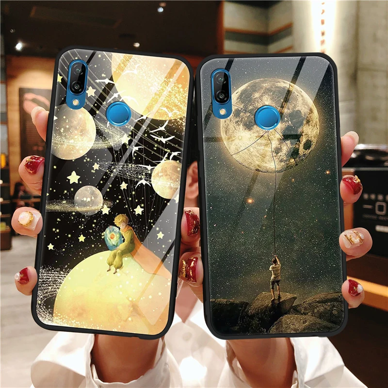 

Tempered Glass Cover Case For Huawei Honor 8X 9X View 20 7A Pro 9 10 Lite Space Case For Huawei Nova 3 3i 3e 4 4e 5 5i Pro Coque
