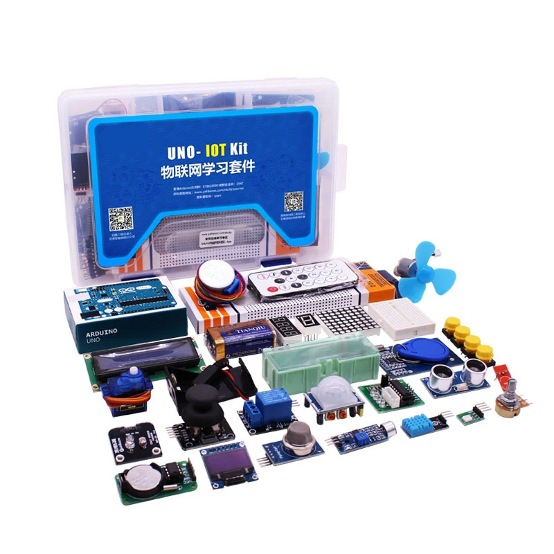 US $160.00 Arduino UNO WIFIInternet of Things Suite Wireless module development board learning experiment entry graphical programming IOT