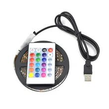 5V 5050 30 светодиодный SMD RGB led светильник для бара ТВ задний светильник ing Kit+ пульт дистанционного управления