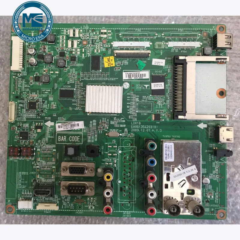 Для LG 32LD350-CB LD01B экран LC320WXE телевизионная плата материнская EAX61354203(0) | Электроника