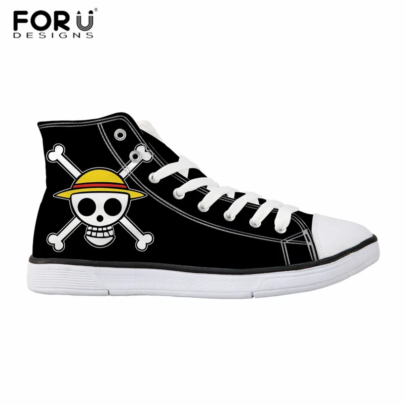 FORUDESIGNS/цельная Мужская Вулканизированная обувь с рисунком повседневная мужская
