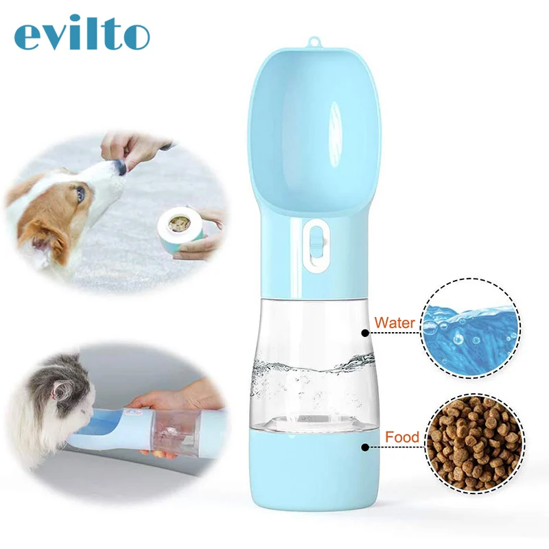

Outdoor Pet Dog Water Bottle Portable Drinking Water Feeder Bowl Dog Cat Food Feeding For Puppy Travel Dog Bowl Pet Supplies