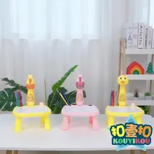 Peinture de bonne qualité pour étudiants, dessin artistique pour enfants, avec projecteur led