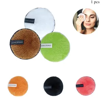 

1pcs Makeup Remover Pads Microfiber Cloth Puff Reusable lazy Face Wipes Cloth Washable Cotton Pads Skin Care Cleansing Puff