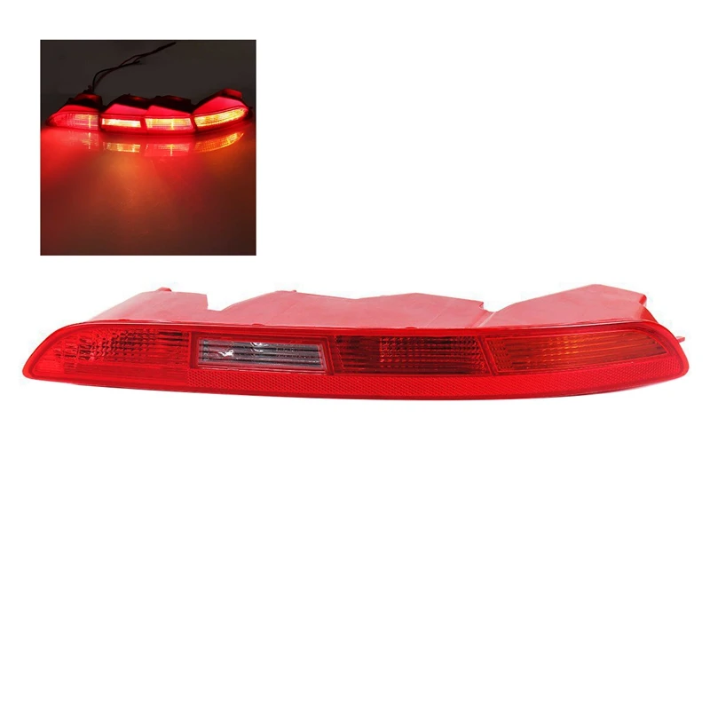 right Автомобильный задний бампер задний светильник отражатель светильник стояночный тормоз светильник противотуманный светильник для Audi Q3 2011 - Цвет: right