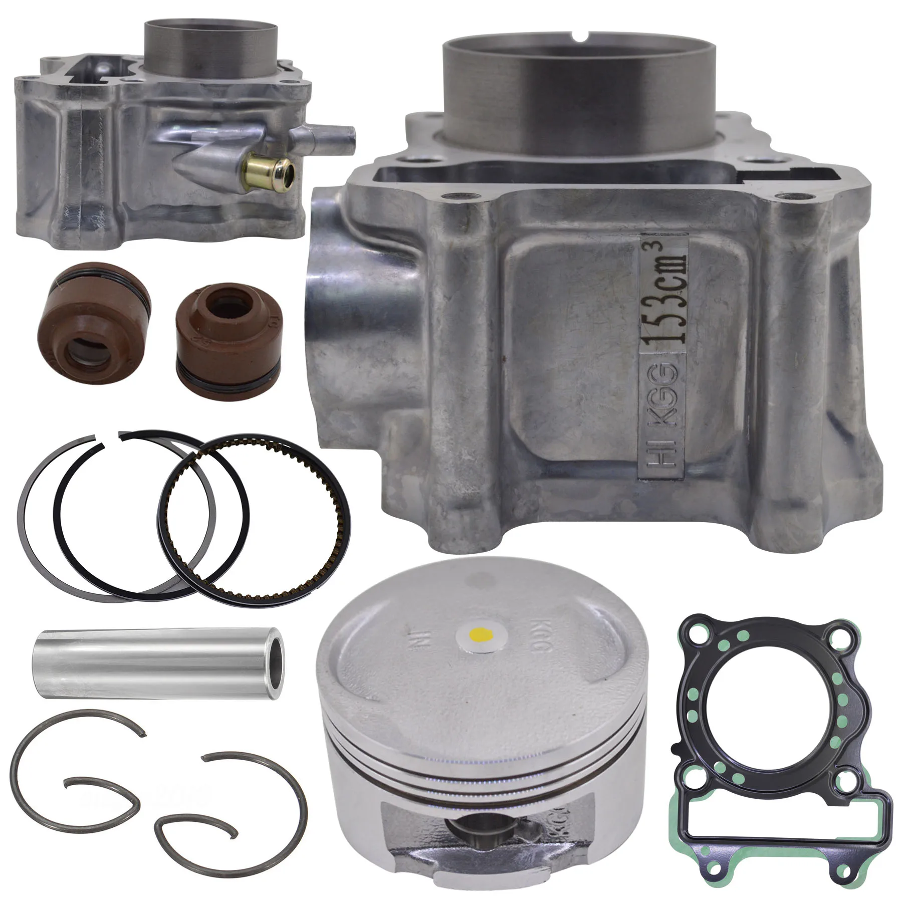 Motorcycle Cylinder Piston Ring Gasket Kit STD  Bore for Honda SH150 Qianjiang Liren QJ150T-10C