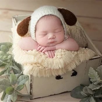 

High Quality 30X75CM Soft Baby Blanket Newborn Photography Props Baby Knitted Swaddle Blankets For 0-3 Months