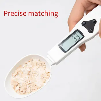 

500g/0.1g Portable LCD Digital Kitchen Scale Measuring Spoon Gram Electronic Spoon Weight Volumn Food Scale New High Quality