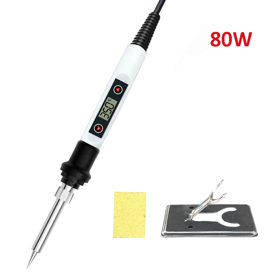 ac 225 arc welder 60W/80W Electric Digital Soldering Iron Station 220V 110V Temperature Adjustable Welding Soldering Tips Tools Accessories best soldering iron Welding Equipment