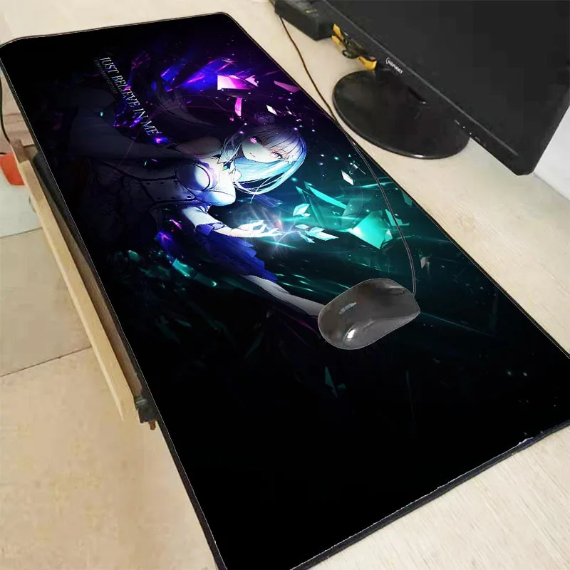 Rezero Japan Anime Large Gaming Mouse Pad Locking Edge Mouse Mat Speed/Control Version for Dota DOT