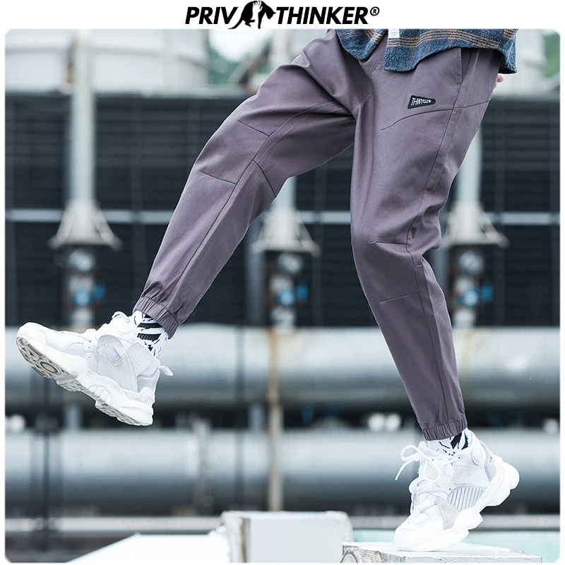 Privathinker Men Harajuku Pockets 2020 Ankle-length Pants Men's Casual Japan Style Joggers Male Korean Summer Harem Sweatpants Privathinker Men Harajuku Pockets 2020 Ankle-length Pants Men's Casual Japan Style Joggers Male Korean Summer Harem Sweatpants