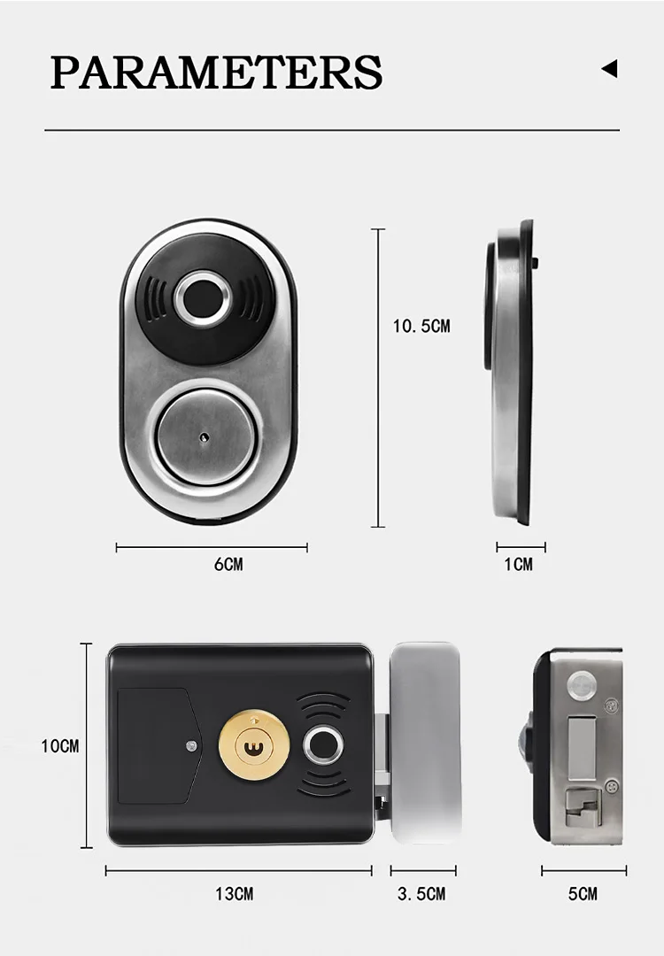 Biometriskt RFID Låssystem