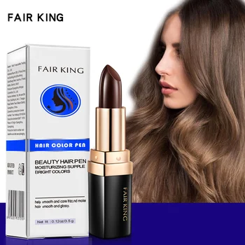

One-Time Hair dye Instant Brown Root Coverage Hair Color Modify Cream Stick Temporary Cover Up White Hair Colour Dye Treatments