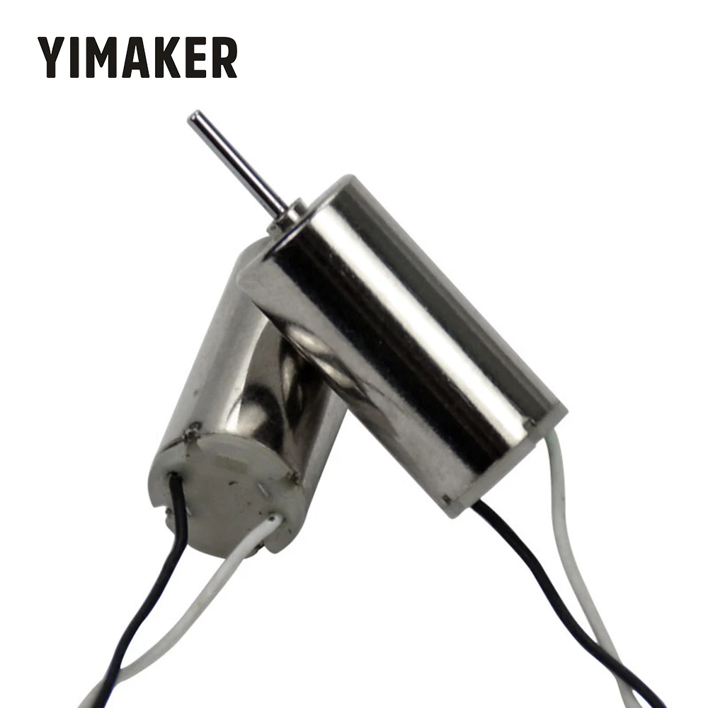 YIMAKER 10 шт. 714 Бессердечный двигатель DC3.7V 58000 об/мин магнитный мини HM мотор для вертолета самолета Роботизированный