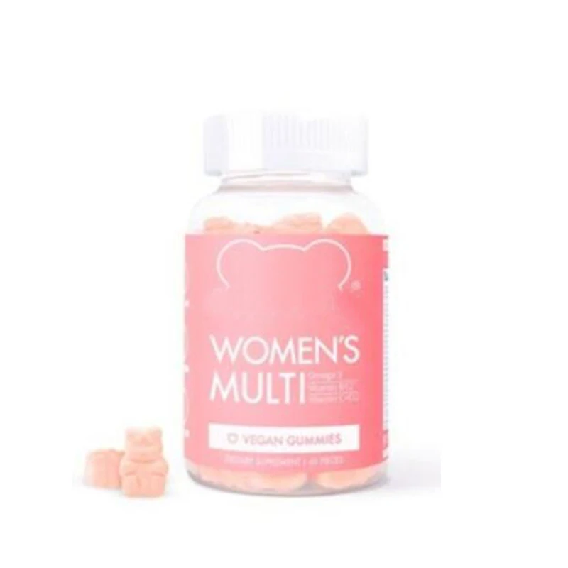 

Hair Vitamins Multi Vitamins Gummies Sugar Hair Supplement Women's Multi Vegan MultiVitamin 60 Piece 1 Month Supply
