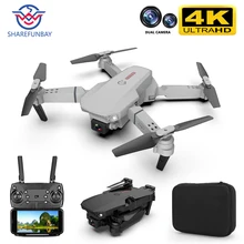 SHAREFUNBAY E88 pro drone 4k HD dual camera visual positioning 1080P WiFi fpv drone height preservation rc quadcopter SHAREFUNBAY E88 pro drone 4k HD dual camera visual positioning 1080P WiFi fpv drone height preservation rc quadcopter