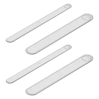 

1Set Adhesive Magnetic Metal Plate Pen Stickers Cover Holder Grip For Pencil 2nd Accessories