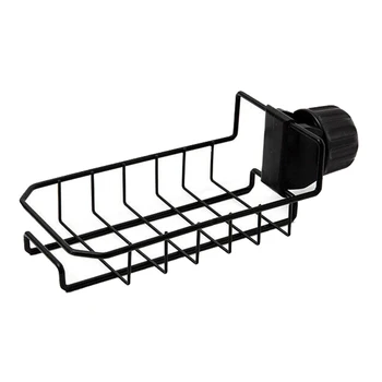 

Kitchen Bathroom Gaskets Faucet Drain Holder Storage Rack Easy Installation