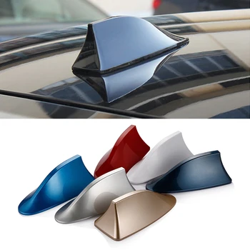 

For Volkswagen VW Passat b5 b6 Polo Sedan Car Shark Fin Antenna Aerials blank radio Auto roof antenna and 3M Sticker Accessories