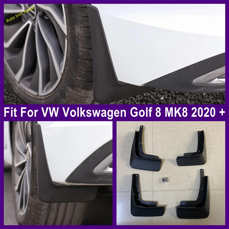 

Front Rear Mud Guard Guards Mudguards Splash Flaps Cover Fit For VW Volkswagen Golf 8 MK8 2020 - 2023 Exterior Accessories
