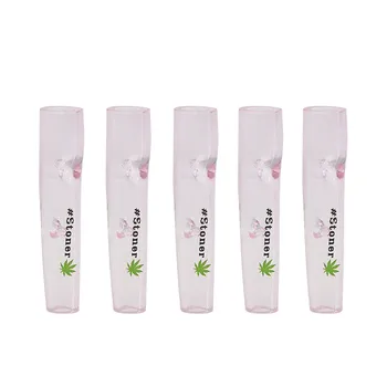 

Wholesale 50 Cone Reusable & Cleanable Glass Filter Tips Cone Artist Mouth Tips Eco-friendly Reusable Round Rolling Glass Tips