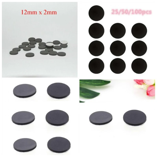 Adhesive Magnetic Discs - Round Magnetic Discs With Adhesive Backing -  Magnetic Adhesive Dots Great For Crafts! Magnetic Discs are great to use at
