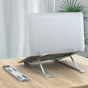 

Tablet Holder Foldable Adjustable Laptop Holder Portable Ergonomic Notebook For MacBook MacBook Air Pro Ipad Laptop Stand